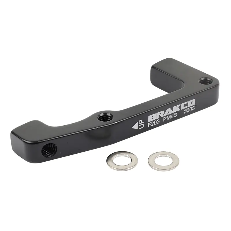 Adaptateur frein à disque VTT avant Brakco 203 mm étrier post-mount