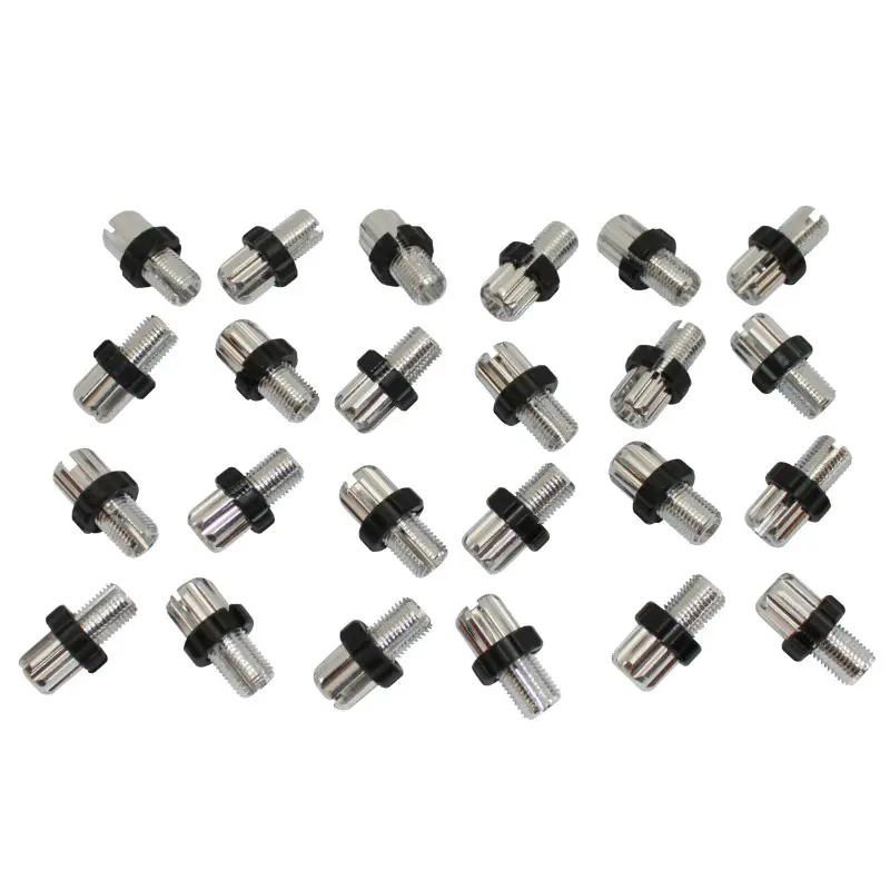 Hohlschraube Zugspanner Fahrrad M10 x 11,5 mm geschlitzt Alu silber P2R (Beutel mit 25 Stück)