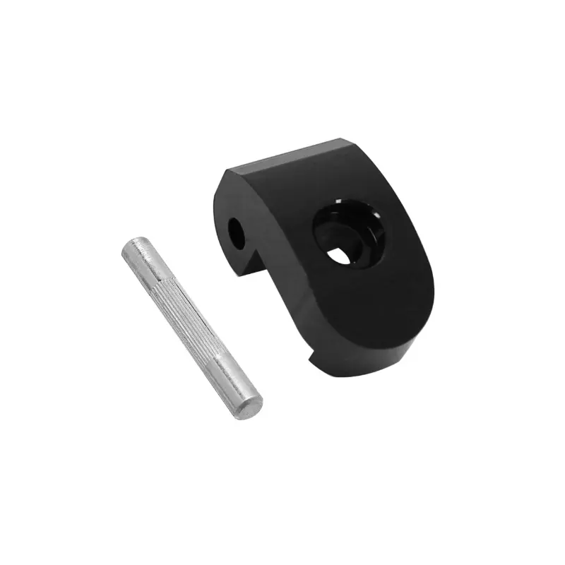 Verriegelungsbolzen für Klappgelenk für E-Scooter Xiaomi M365, 1S, Essential, Pro, Pro 2 Aluminium schwarz mit Splint