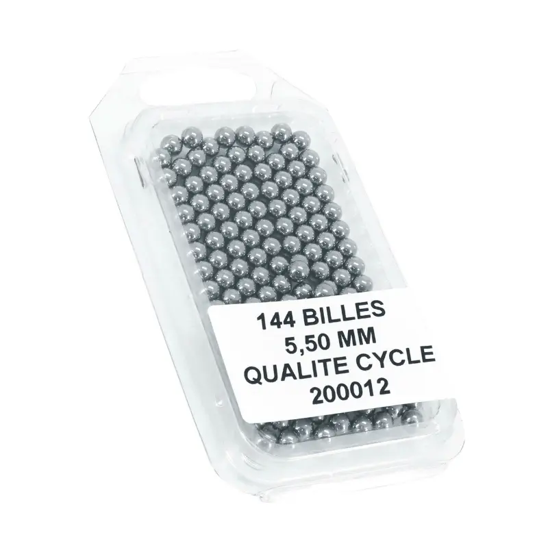Bille acier 5,500 mm Sélection P2R (1 grosse de 144 billes)