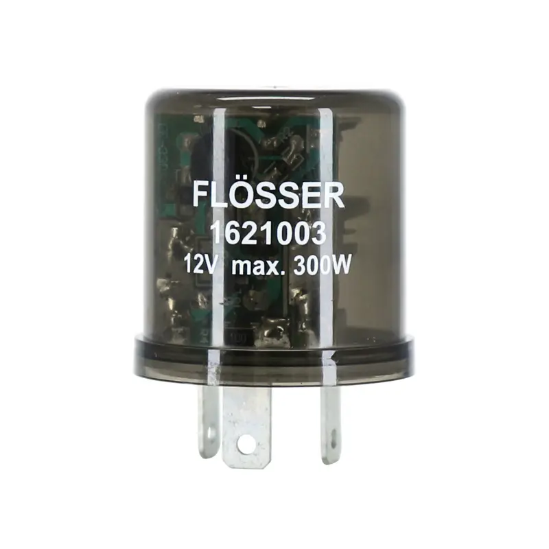 Centrale clignotante universelle FLOSSER 12V 300W max 3 fiches-bornes ampoule LED