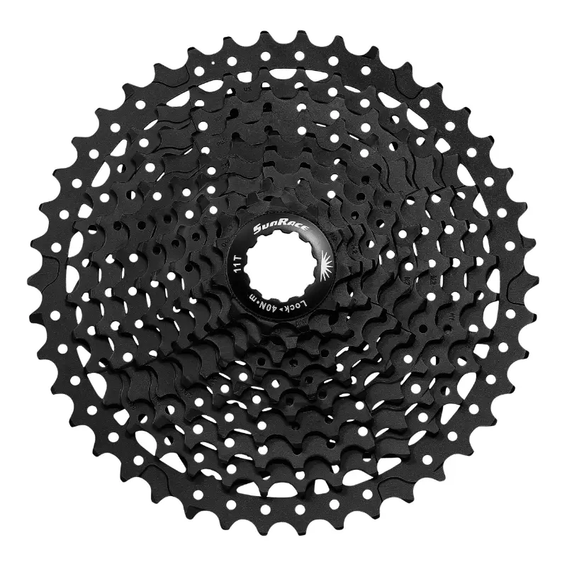 Cassette 11 vitesses Sunrace MS8 11-42 VTT Shimano noir métallisé
