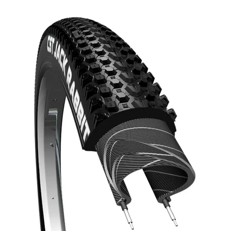 CST Jack Rabbit 29 x 2.35 ٹیوب لیس ریڈی TS سیاہ MTB ٹائر
