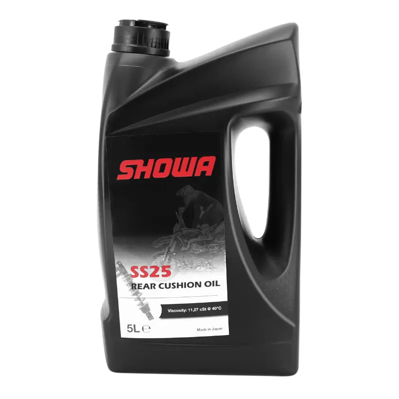 Huile pour amortisseur Showa SS25 viscosité 11,27 CST à 40° 2,5W 5L