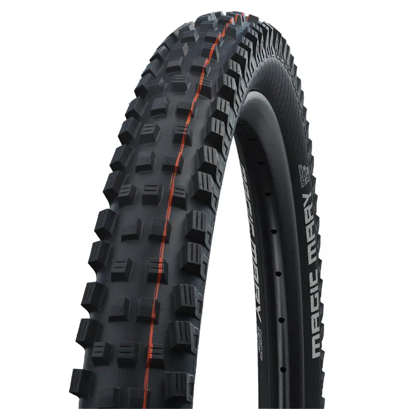 Pneu VTT Schwalbe Magic Mary Evo Addix Super Trail Soft 29 x 2.60 Tubeless Ready TS Noir