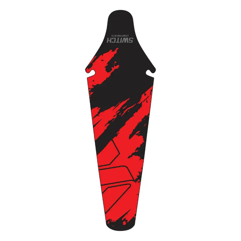 Garde-boue VTT arrière 26"-27.5"-29" Switch Mud rouge