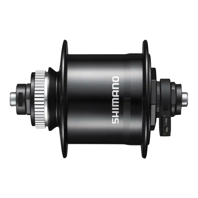 Moyeu Shimano UR708 dynamo 6V-3W noir 32 trous blocage rapide frein disque Centerlock