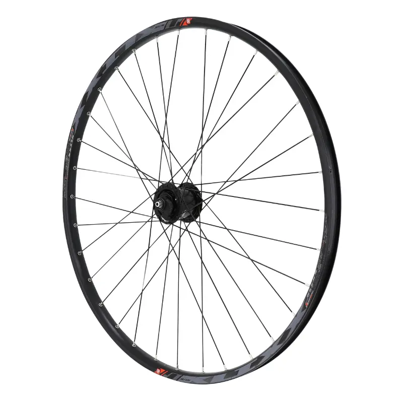 عجلة دراجة جبلية 29" قرص تثبيت أمامي Velox Klixx جدار مزدوج أسود محور Shimano Centerlock دينامو 6V-3W جنط 23C 32 سلك