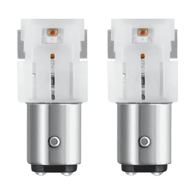 Ampoule LED 12V 1,4W culot BAY15D rouge P21-5W OSRAM LedRiving feu position + stop (lot de 2)