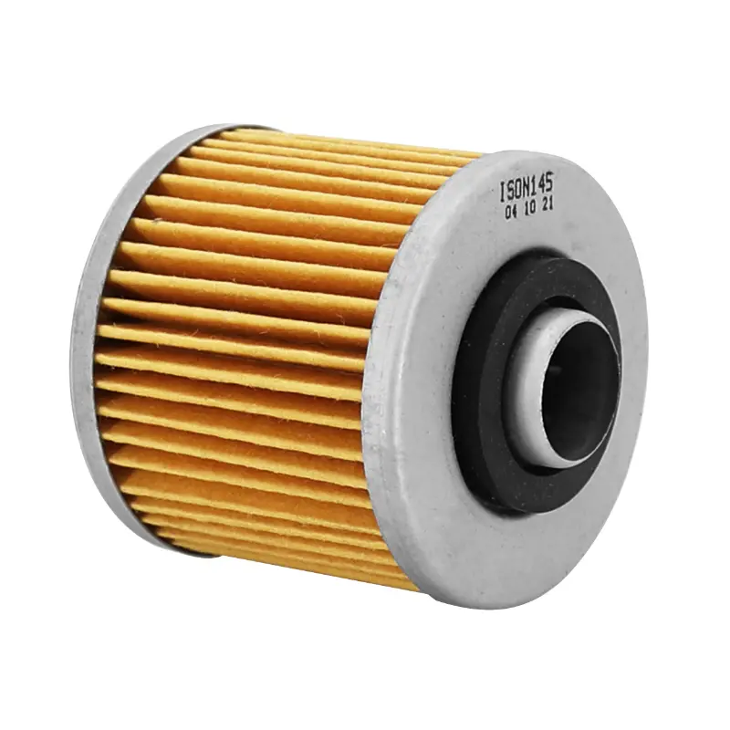 Filtre a huile moto adaptable yamaha 250 virago, 535 virago, 850 TDM, 600 XT, 660 MT-03 2006+2012, 1100 XVS (55X58MM) (equivalent HF145) -Ison 145