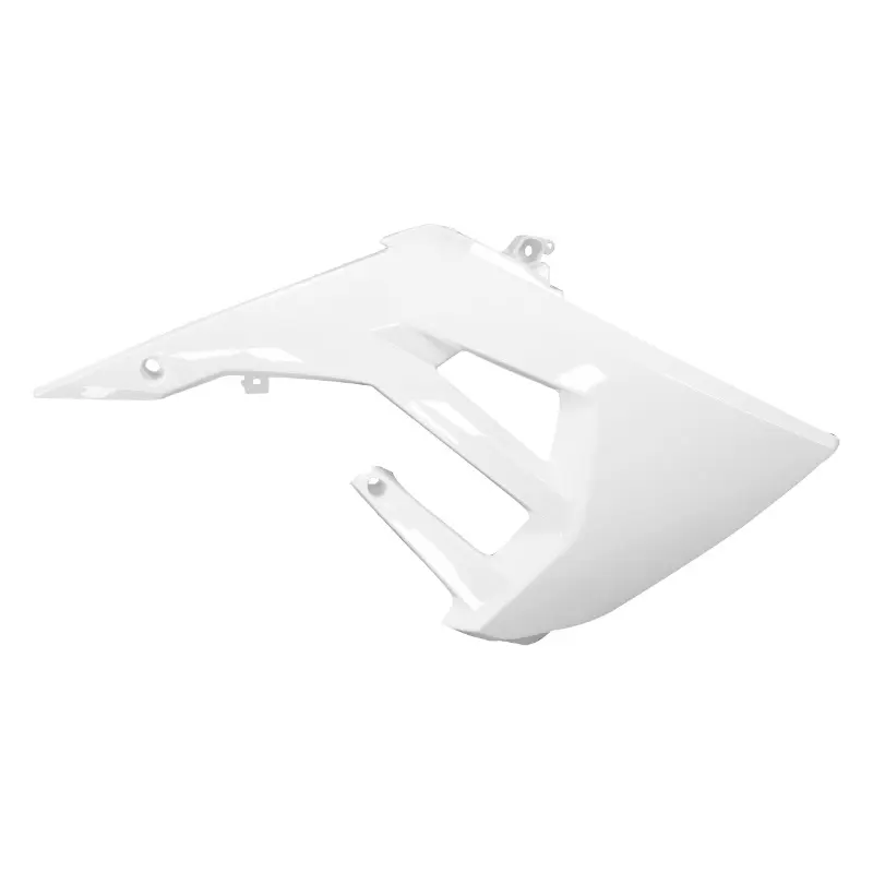 Carénage cache réservoir droit 50 cc blanc brillant P2R adaptable Derbi Senda Xtreme 2018+ Gilera RCR 2018+ SMT 2018+