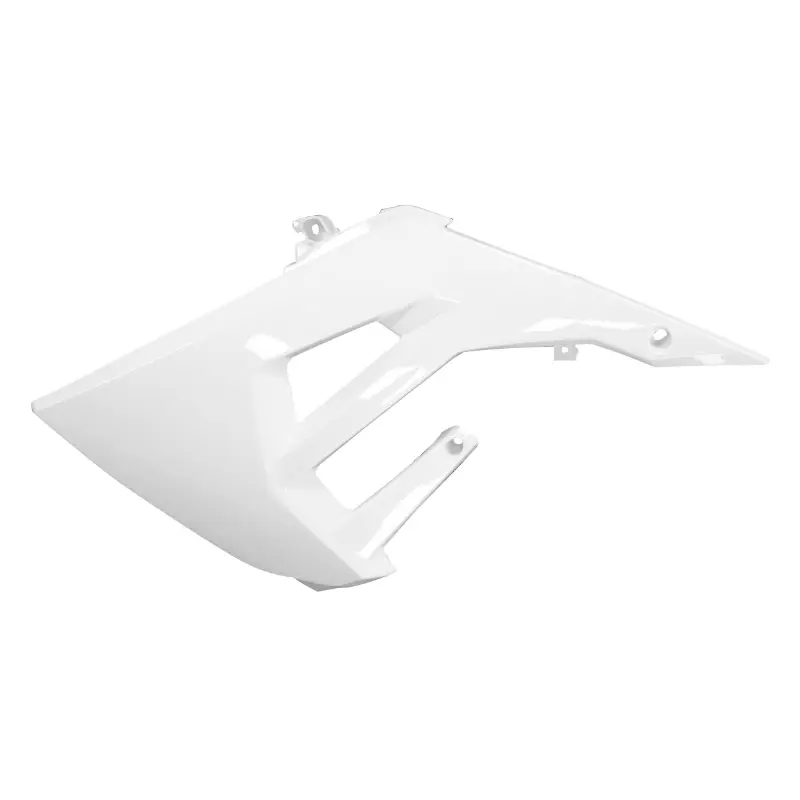 Carénage cache réservoir gauche P2R Derbi 50 Senda Xtreme 2018+ Gilera 50 RCR 2018+ SMT 2018+ blanc brillant