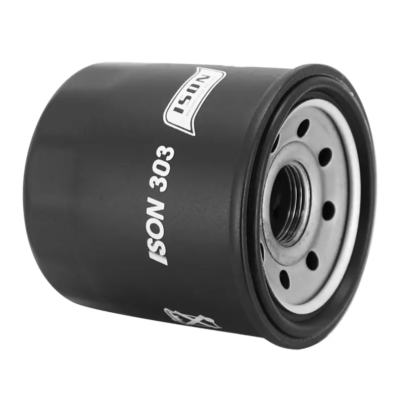 Filtre a huile moto adaptable CF moto 650 MT 2018+ - kawasaki 600 ER-6, 650 Z650, 900 Z900, 750 Z750, 1000 Z1000, ZZR 1400 - yamaha 600 fazer, 1000 YZF-R1 (65X73MM) (equivalent HF303) -Ison 303