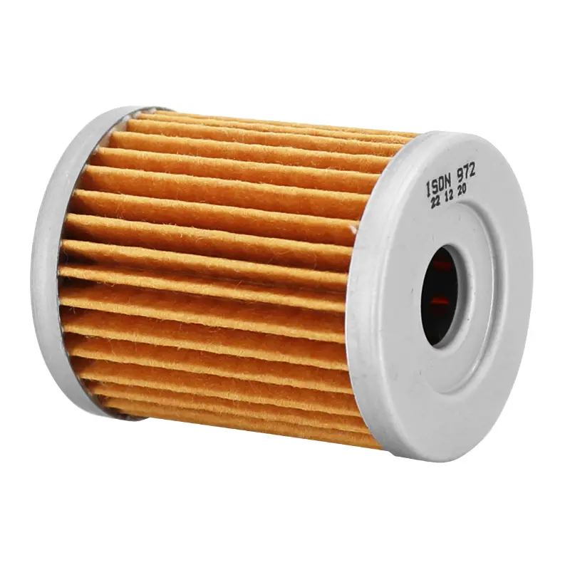 Filtro de óleo maxiscooter adaptável yamaha 400 majesty 2004+2012, 400 XMAX 2013+2020 - suzuki 250-400 burgman an 1996+2006 (44X55MM) (equivalente HF972) -Ison 972