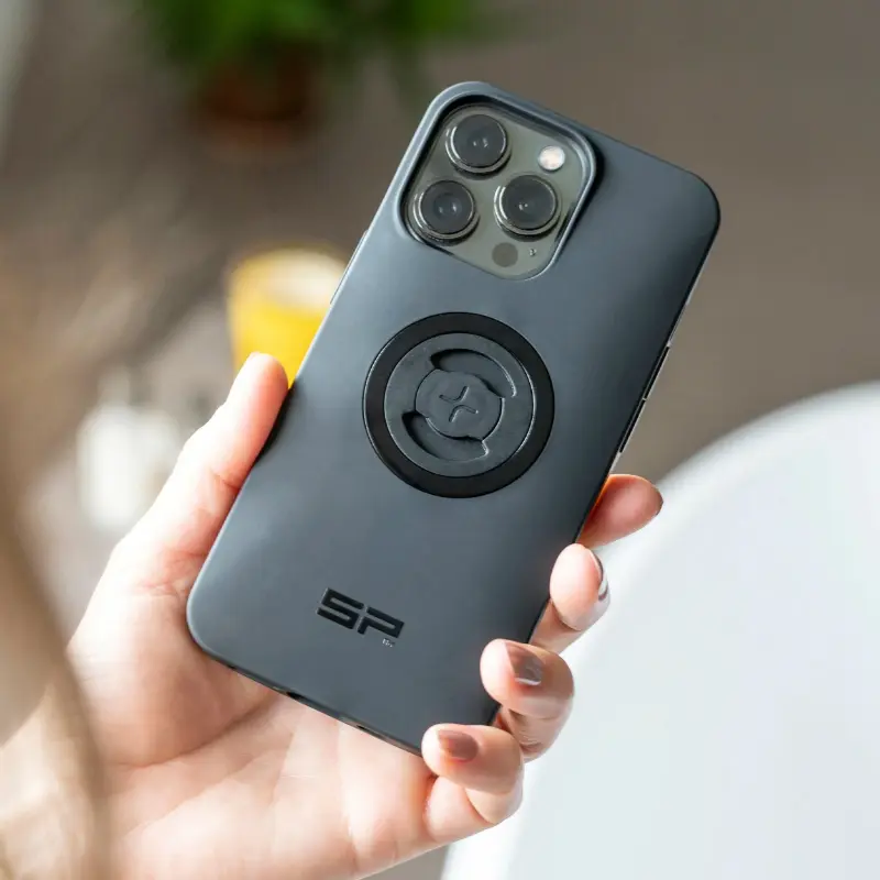 SP Connect iPhone 12 mini এবং 13 mini-এর জন্য স্মার্টফোন কেস কালো — 7তম ভিউ