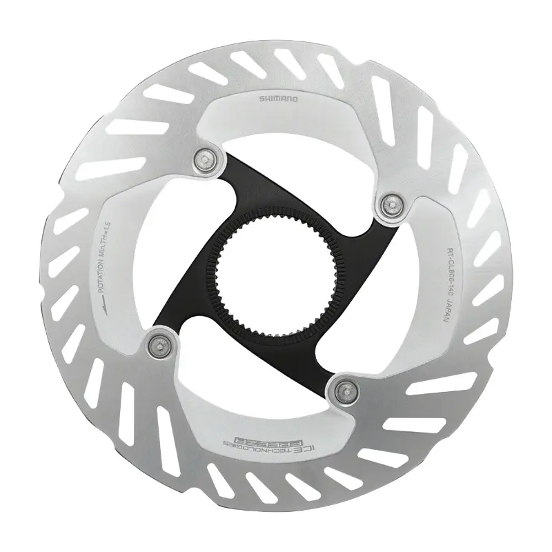 Disque de frein Shimano Centerlock Ice Tech Freeza 140 mm CL800SS niveau Ultegra-XT