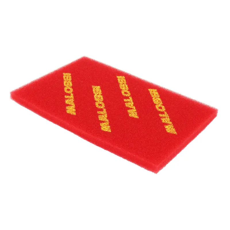 Luftfiltermatte Malossi universell einfache Dichte rot 200x300 mm Stärke 15 mm zum Zuschneiden