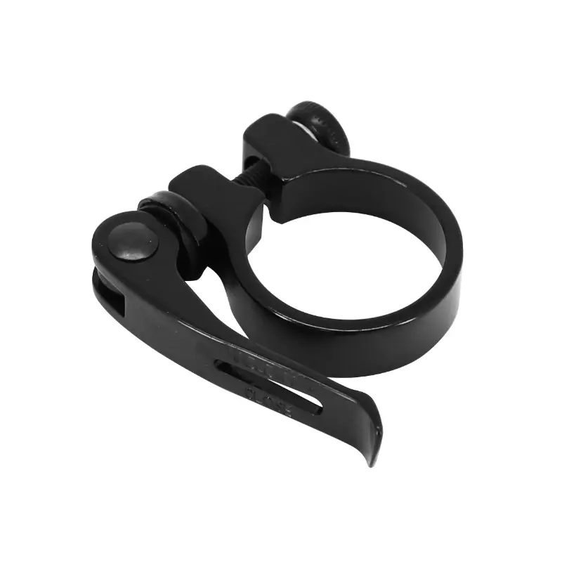 Collier de serrage tige de selle rapide aluminium noir diam 40 mm P2R