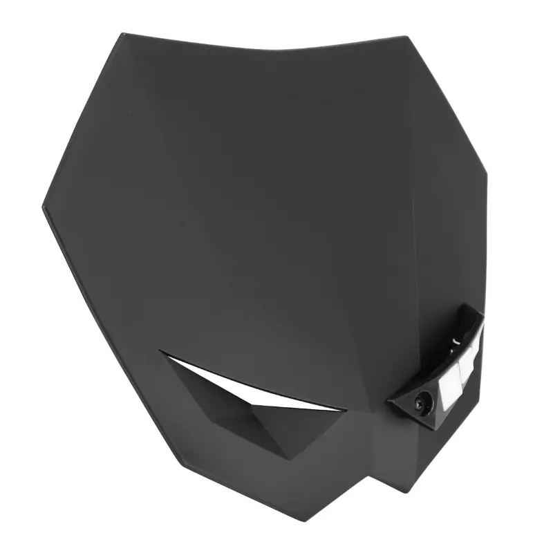 Replay Rivale Flash mattschwarze Gabelkopfnummernleuchte mit LED-Beleuchtung 50