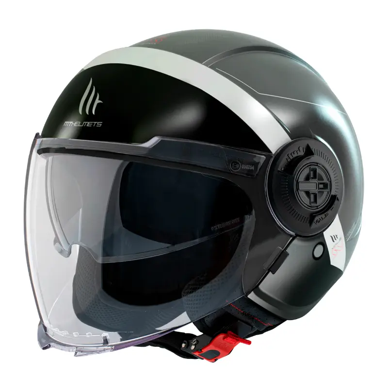 Jet-Helm MT Helmets Viale SV S 68 Unit Doppelscheibe mattgrau XS ECE 22.06
