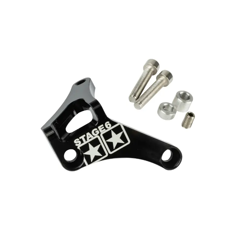 Butee biellette embrayage 50 a boite Stage 6 pour minarelli 50 AM6-MBK 50 x-power-yamaha 50 tzr-peugeot 50 xps-rieju 50 rs1-aprilia 50 RS alu CNC noir