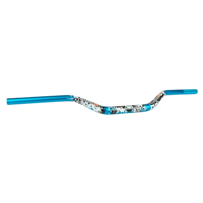 Guidon Stage 6 Cross Alu Fatbar 28,6 mm Bleu