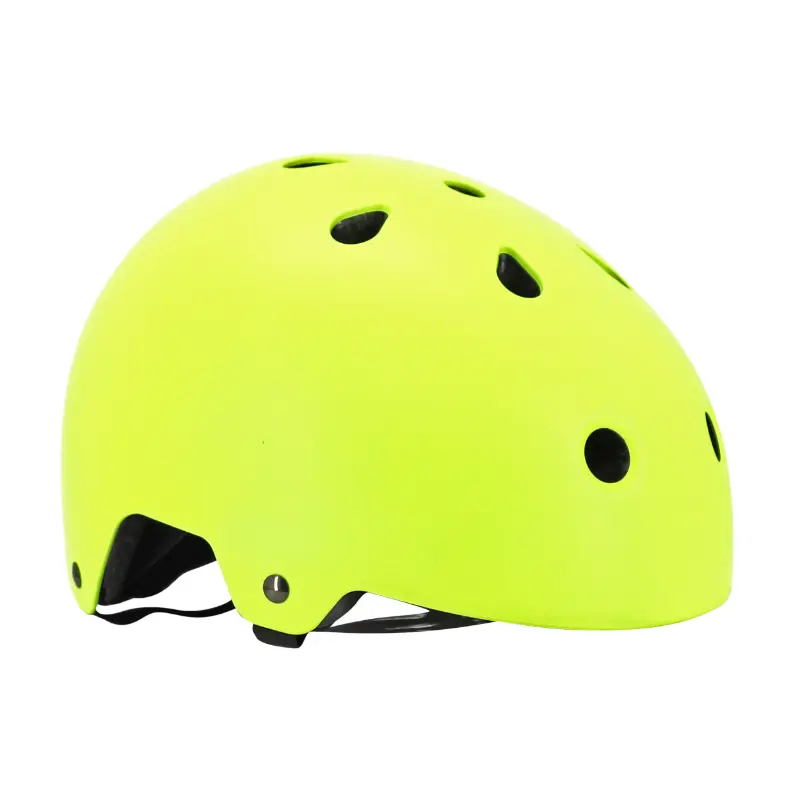 Auvray Urban Fahrradhelm für Erwachsene neon-gelb mit integrierter Beleuchtung Größe 54-58