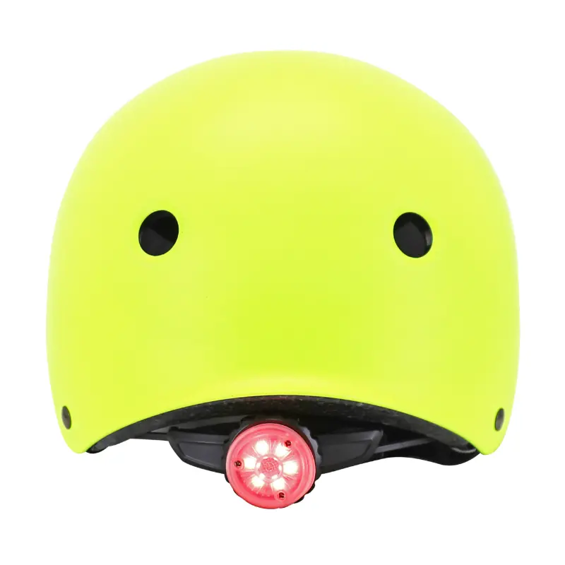 Fahrradhelm für Erwachsene Auvray Urban gelb fluoreszierend mit integrierter Beleuchtung Größe 58-61 — Ansicht 7
