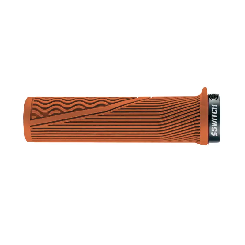 Poignées SWITCH City-VTT Drift avec Lock-on Orange (paire)