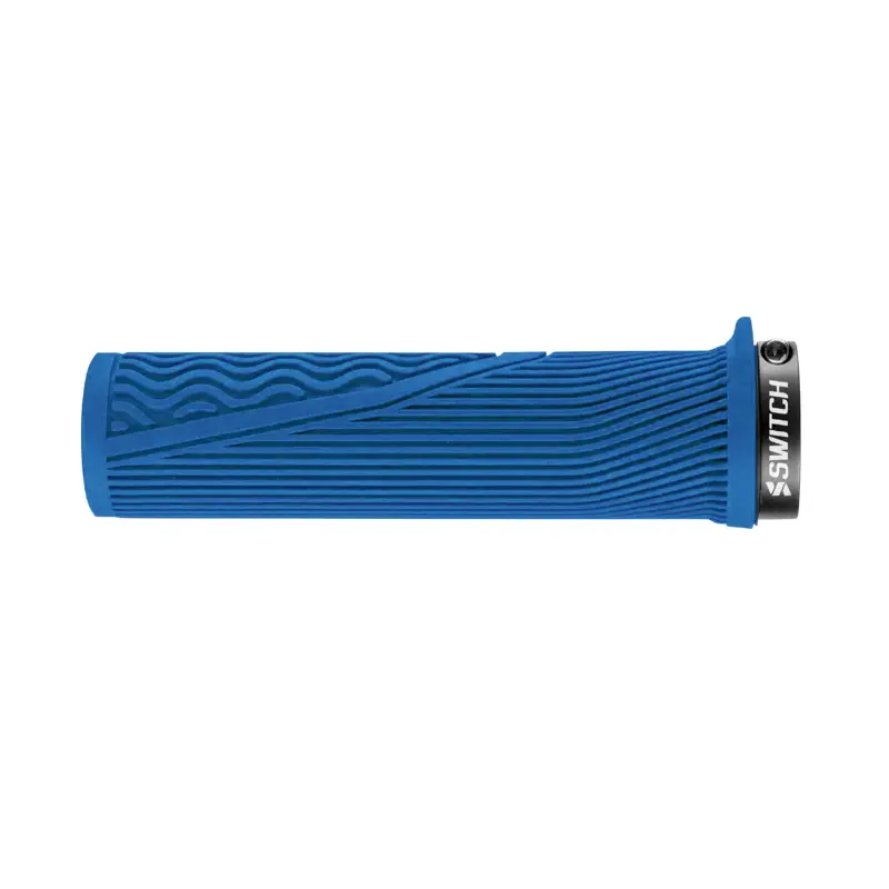 Poignée SWITCH City-VTT Drift avec lock-on bleu (paire)