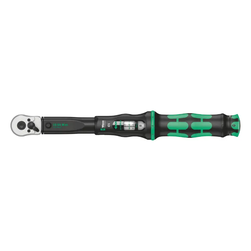 Wera Click Torque C1 Drehmomentschlüssel Vierkant 1/2 10-50 Nm