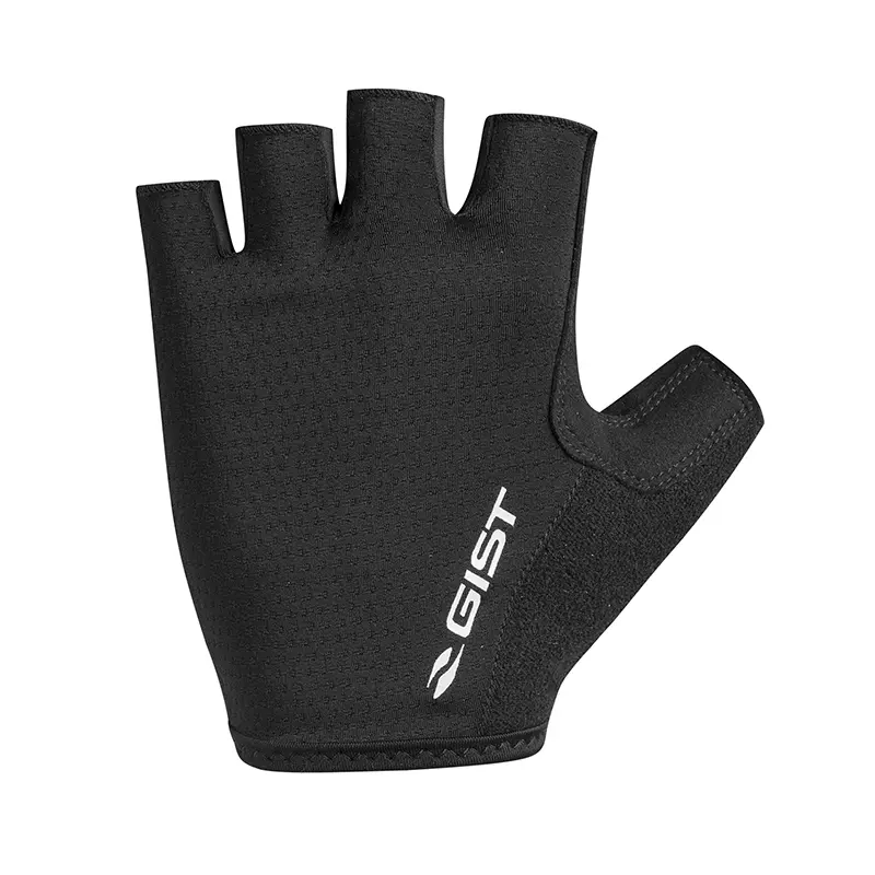 Gants vélo court Gist Rapid Gel noir XXL sans velcro