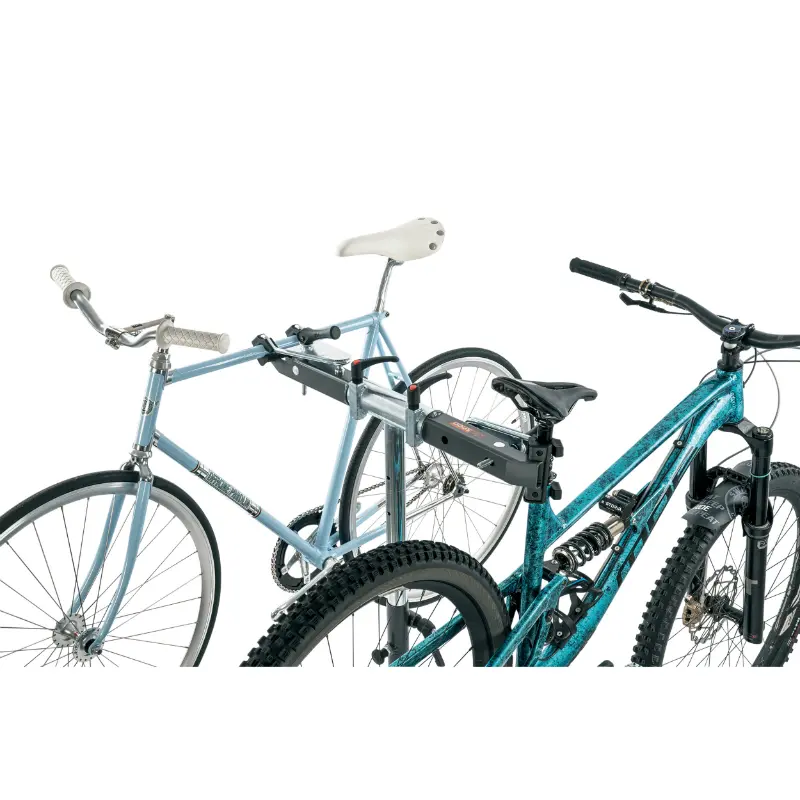 Fahrrad-Reparaturwerkstatt-Ständer professionell Officine Parolin opus doppelt trägt 50KGS an jedem Arm - ohne Metallplatte am Boden -gist — Ansicht 2