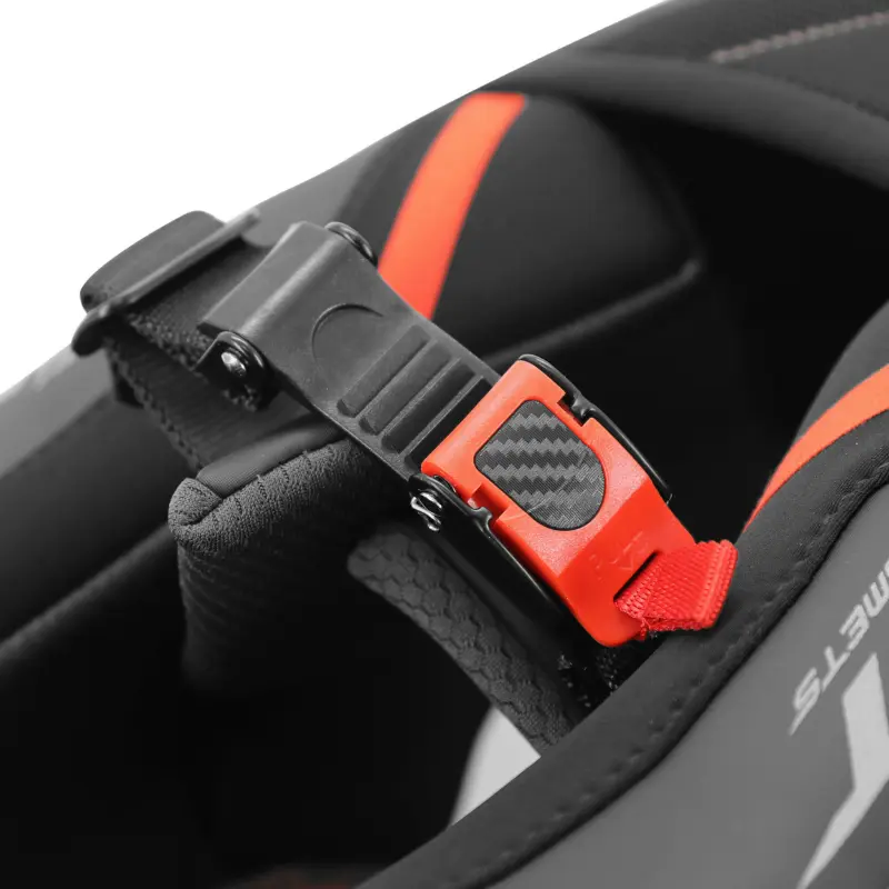 Casco integral MT Helmets Thunder 4 SV Pental B5 gris-rojo mate XS — vista 7