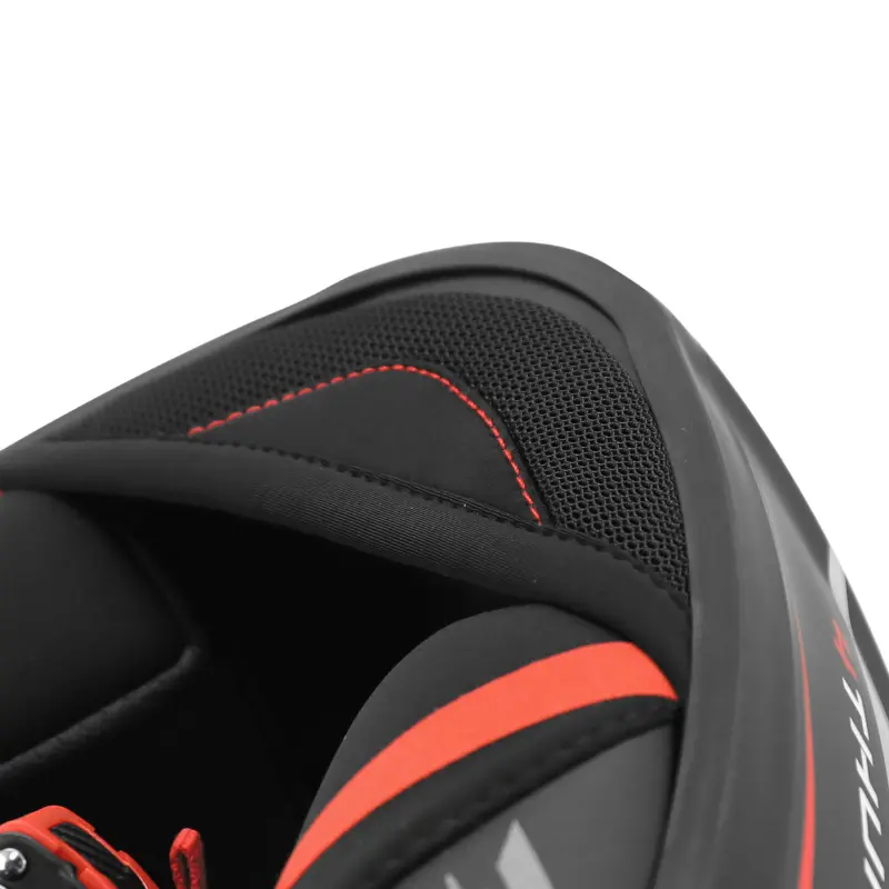 Casco integral MT Helmets Thunder 4 SV Pental B5 gris-rojo mate XS — vista 8