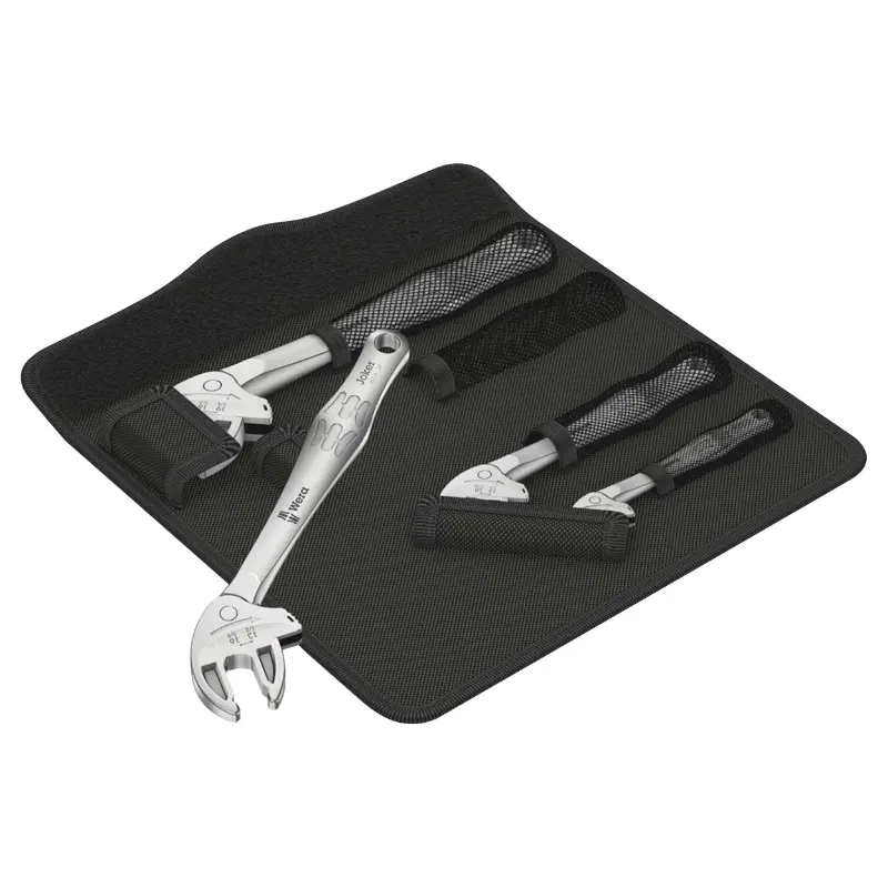Clé à fourche auto-ajustable Wera 6004 Joker métrique et impériale 7-19 mm (set 4 pièces)