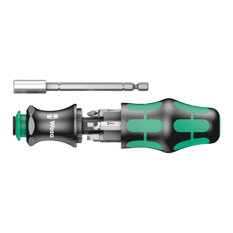 Tournevis porte-embout Wera Kraftform Kompakt 28 SB noir-vert