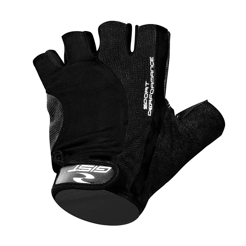 Fahrradhandschuhe kurz Gist Pro schwarz XXL mit Klettverschluss -5515