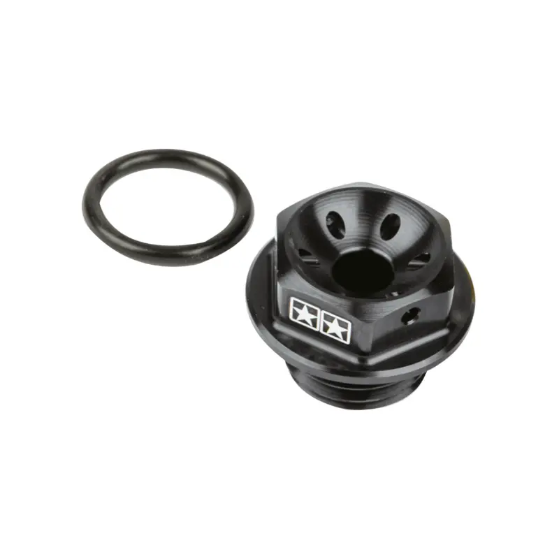 Bouchon d'huile boîte Stage 6 pour Derbi 50 Senda GPR (Euro 2, 3, 4) noir
