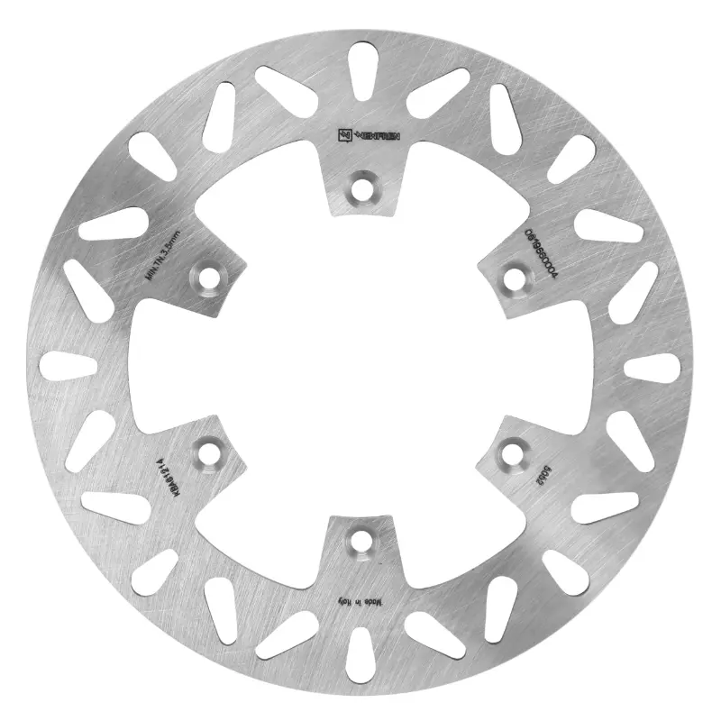 Disque de frein Newfren adaptable Kawasaki 125/250/500 KX 1989-1999, 650 KLX R 1993-1997 arrière 220 mm (DF5052A)