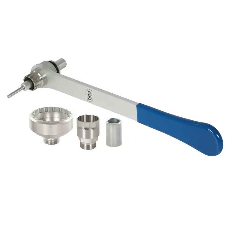 Cyclus Outil pro démente écrou Shimano Centerlock axe 20mm 15mm 12mm et démente cuvette intégrée type Shimano-FSA