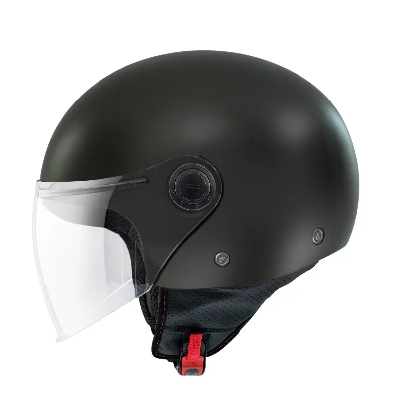 Casco jet Mt Helmets street s uni negro mate XS (ece 22.06) — vista 2