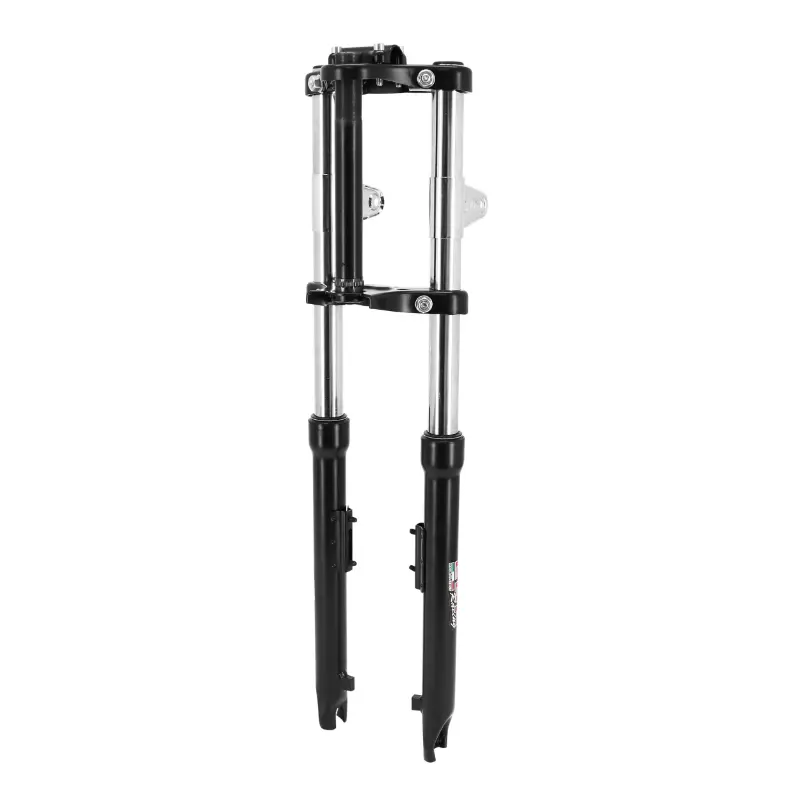 Mopedgabel EBR für Peugeot 103 - MBK 51 schwarz (Durchm. 30 mm) — Ansicht 3