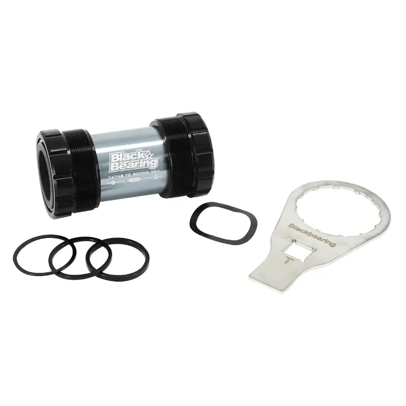 Cuvette intégrée boîtier fileté route-VTT Black Bearing roulement supérieur B5 diam 47mm DUB axe 28,99mm (boîte de 68-73mm)