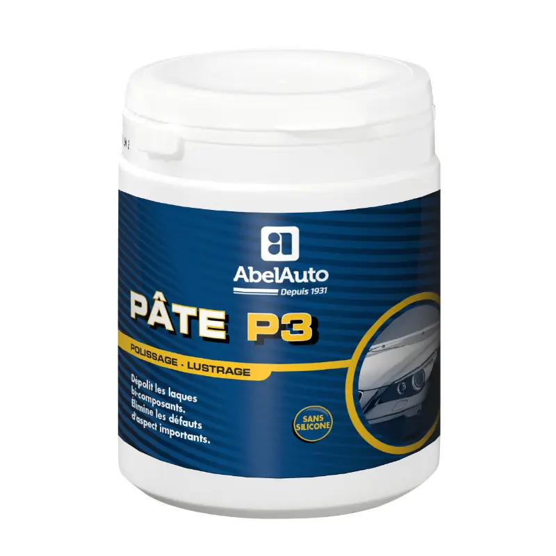 Pâte de polissage P3 carrosserie Abel Auto 1 kg abrasivité 80 brillance 30