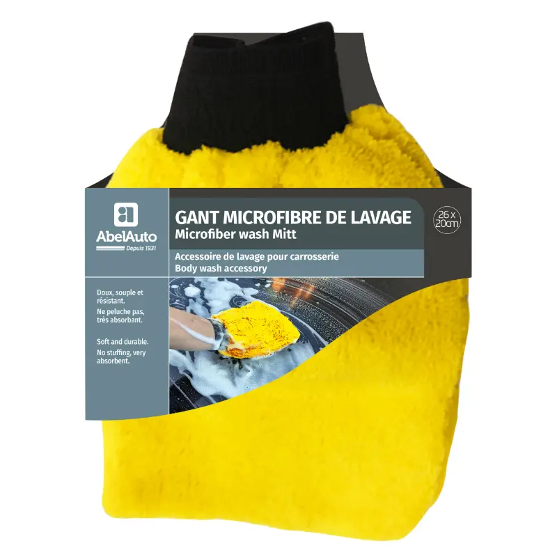 Mikrofasern-Wasch- und Reinigungshandschuh Abel Auto Profi-Linie