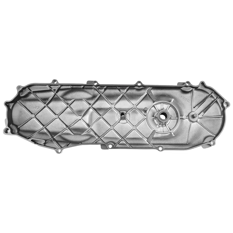 MBK 50 Booster/Rocket/NG/Stunt 및 야마하 50 BWS/Slider/Spy/Bump용 P2R 무광 블랙 변속기 커버 — 4번째 뷰