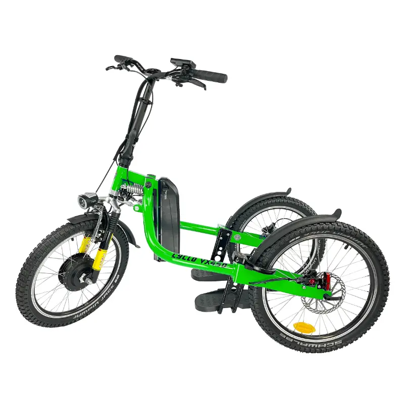 Elektro-Dreirad Cyclodebout VX450 grün Motor 500 W zugelassen NF 17128
