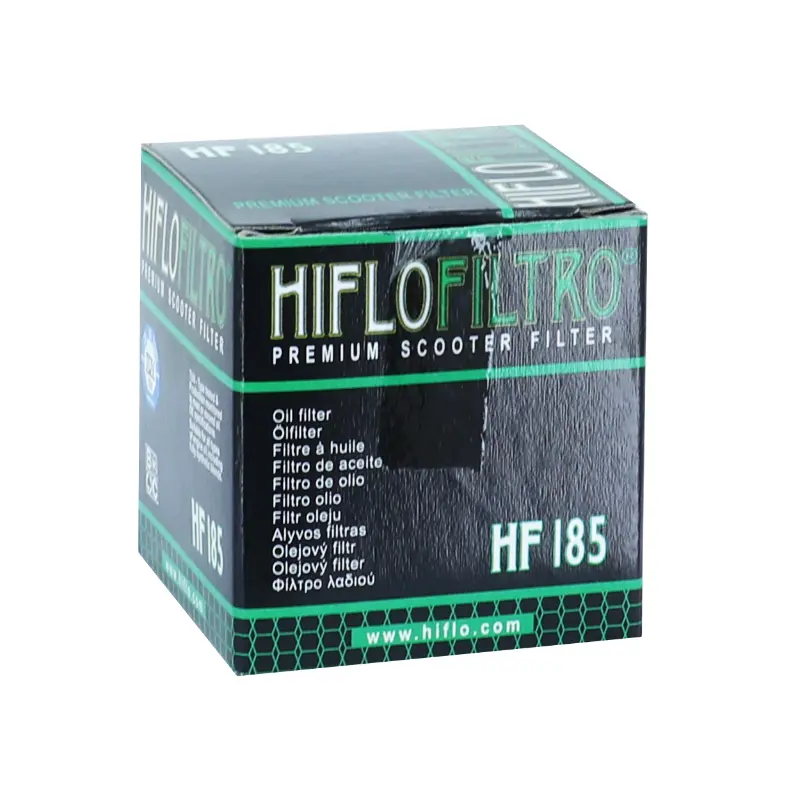 হিফ্লোফিল্ট্রো HF185 ম্যাক্সিস্কুটার তেল ফিল্টার Peugeot 125 Satelis/Jet Force/Elyséo/Elystar - Aprilia 125 Leonardo/Scarabeo (41x33mm) — 6তম ভিউ