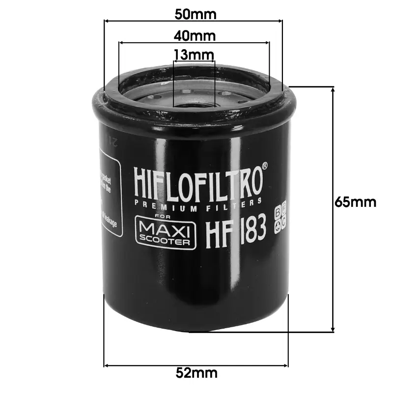 Racing Oliefilter Hiflofiltro 7621071 — 5. billede